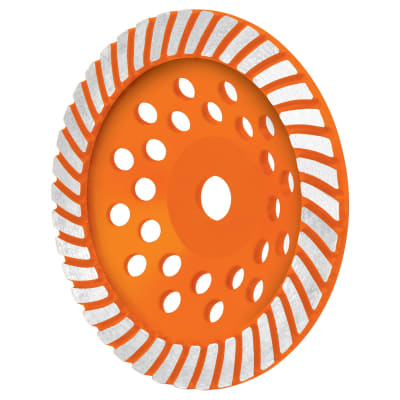 Copa de diamante turbo 7´´,usos generales Truper