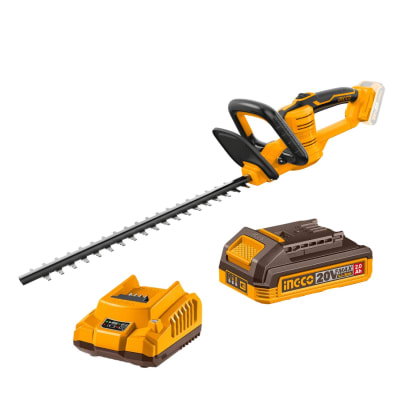 Cortasetos 20V con bateria y cargador Ingco