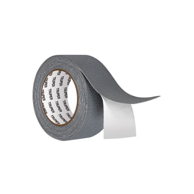 Rollo de 5 m cinta antiderrapante 50 mm gris para áreas húmedas Truper1