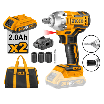 Llave de impacto 20V Ingco1