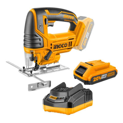 Sierra Caladora 20V incluye cargador y bateria 2ah Ingco