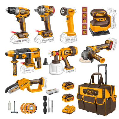 Combo 8 en 1 industrial Ingco