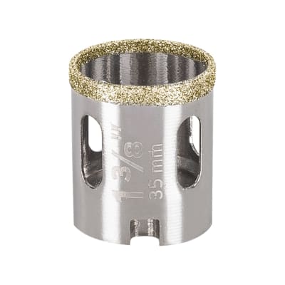 Sierra copa con diamante 1-3/8´´ borde continuo, Truper1