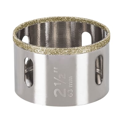 Sierra copa con diamante 2 1/2'' borde continuo Truper