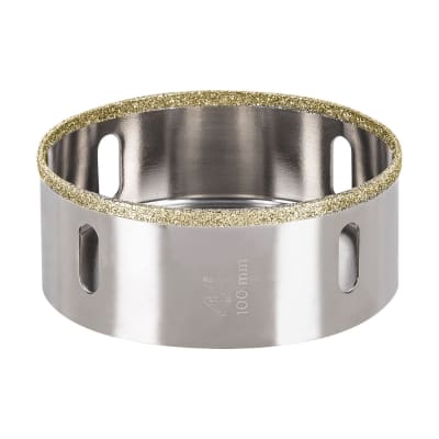 Sierra copa con diamante 4´´ borde continuo, Truper1