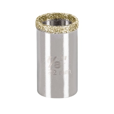Sierra copa con diamante 7/8´´ borde continuo, Truper