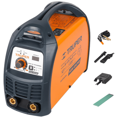 Soldadora inversora 160 A bi-voltaje Truper