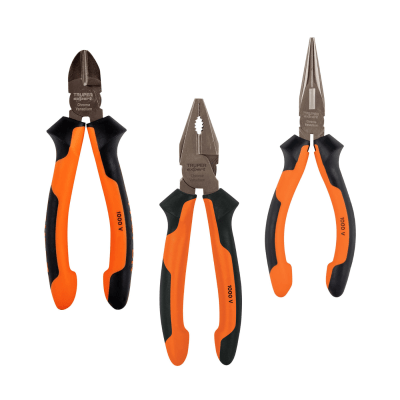 Juego de 3 alicates Dieléctricos x 3 piezas Truper