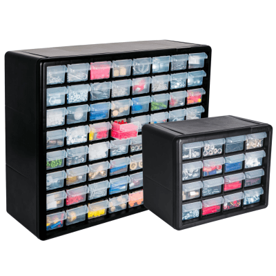 Combo Organizador 16 Gavetas + 64 Gavetas Truper