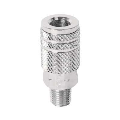 Acople de acero con cuerda 1/4