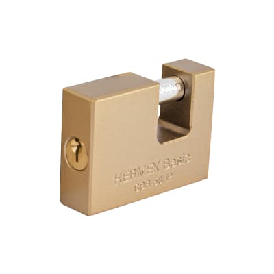 Candado antipalanca 50 mm cuerpo de hierro, Hermex Basic1
