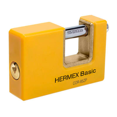 Candado antipalanca 85 mm cuerpo metálico, Hermex Basic1