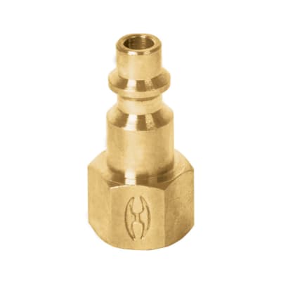 Conector rápido tipo m niquelado cuerda 1/4 npt hembra Truper