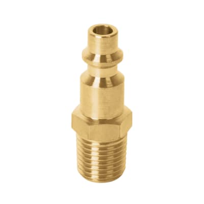Conector rápido tipo m niquelado cuerda 1/4 npt macho Truper 2
