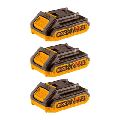 SET 3 BATERIAS 2.0AH INGCO