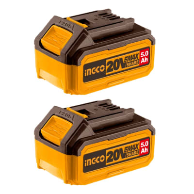 Combo de 2 baterías de litio de 5ah industrial Ingco
