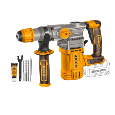 Rotomartillo 20V 28MM a batería 20V Ingco1