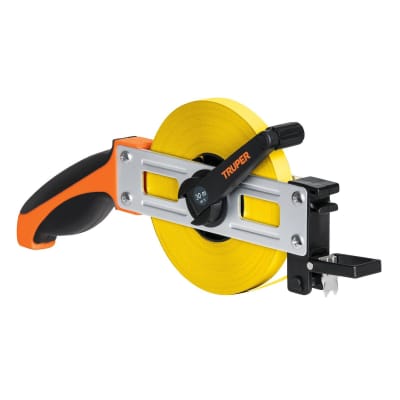 wincha metalica de 30m tipo cruceta Truper