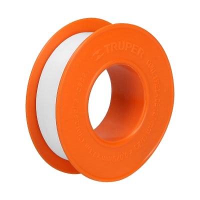 Cinta sella roscas 1/2'' x 13 m de largo uso general Truper