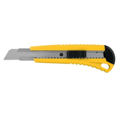 Cuchilla de plástico 18 mm con alma metálica, Pretul