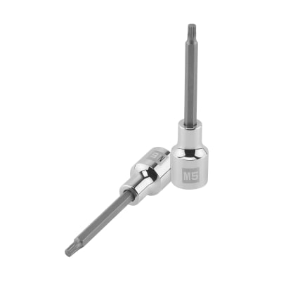 Dado encastre 1/2'' punta larga bristol m5 Truper