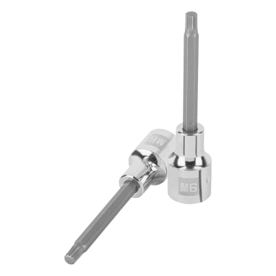 Dado encastre 1/2'' punta larga bristol m6 Truper