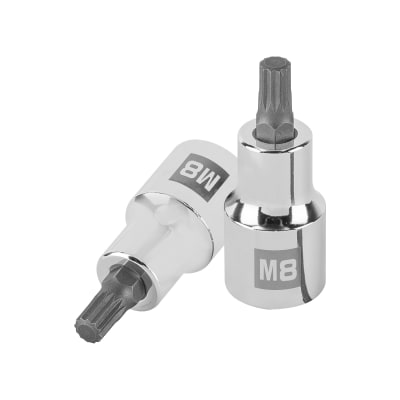 Dado encastre 1/2´´ punta corta bristol M8, Truper1