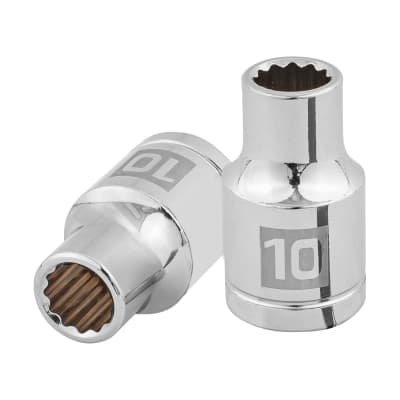 Dado poligonal encastre 1/2'' de 10 mm Truper1