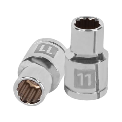 Dado poligonal encastre 1/2'' de 11 mm Truper1