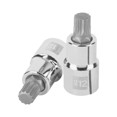 Dado encastre 1/2'' punta corta bristol m12 Truper