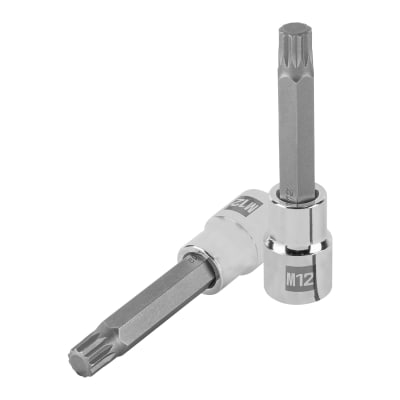 Dado encastre 1/2'' punta larga bristol m12 Truper1
