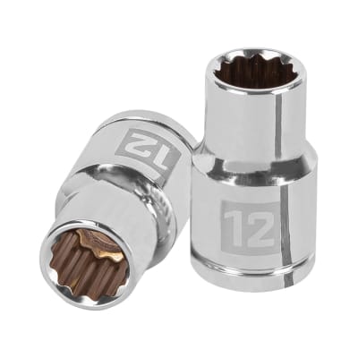 Dado poligonal encastre 1/2'' de 12 mm Truper1