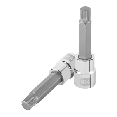 Dado encastre 1/2'' punta larga bristol m14 Truper