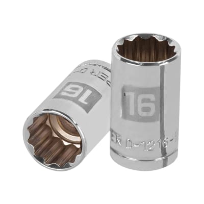 Dado poligonal encastre 1/2´´ de 16 mm, Truper