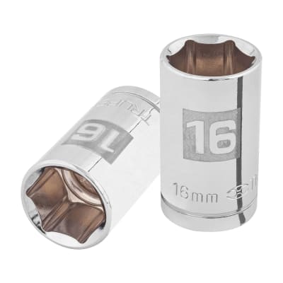 Dado hexagonal encastre 1/2'' de 16 mm. truper1
