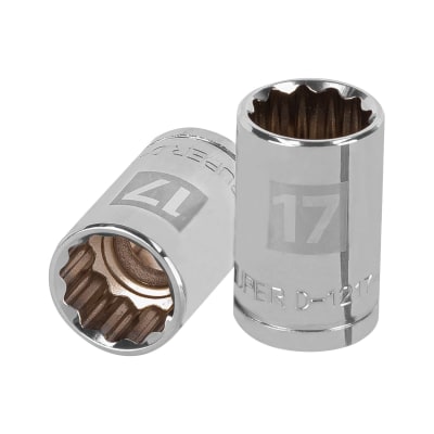 Dado poligonal encastre 1/2'' de 17 mm Truper1