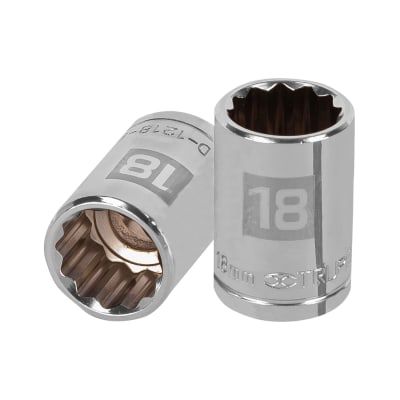 Dado poligonal encastre 1/2'' de 18 mm Truper