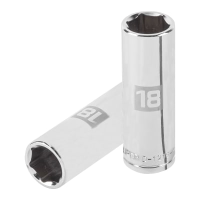 Dado tubular hexagonal encastre 1/2'' de 18 mm Truper1