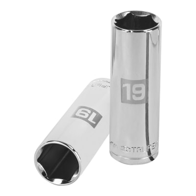 Dado tubular hexagonal encastre 1/2'' de 19 mm Truper