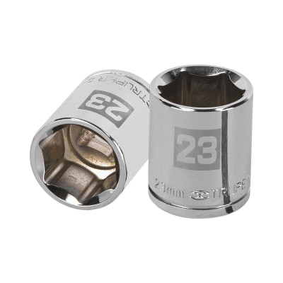 Dado hexagonal encastre 1/2'' de 23 mm. truper