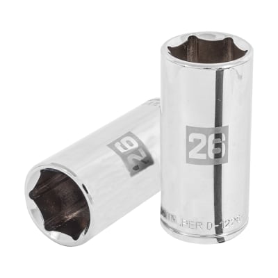 Dado tubular hexagonal encastre 1/2'' de 26 mm Truper