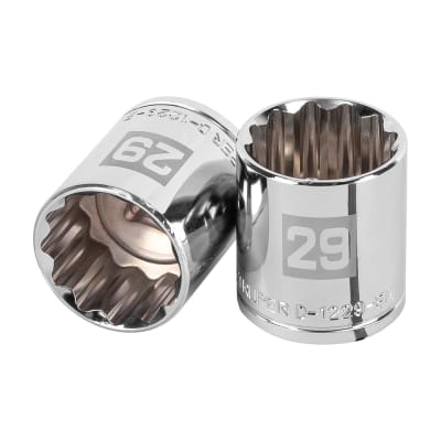 Dado poligonal encastre 1/2´´ de 29 mm, Truper