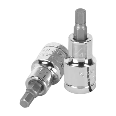 Dado de punta hexagonal encastre 1/2'' de 1/4'' Truper
