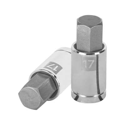 Dado de punta hexagonal encastre 1/2'' de 17 mm Truper