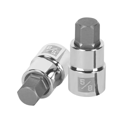 Dado de punta hexagonal encastre 1/2'' de 5/8'' Truper