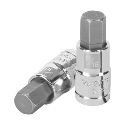 Dado de punta hexagonal encastre 1/2'' de 9/16'' Truper