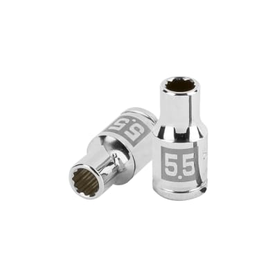 Dado poligonal encastre 1/4´´ de 5.5 mm, Truper