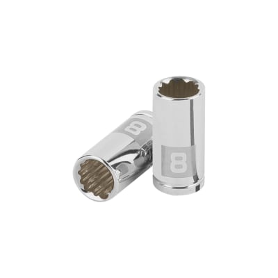Dado poligonal encastre 1/4´´ de 8 mm, Truper