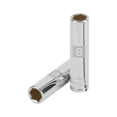 Dado tubular hexagonal encastre 1/4´´ de 8 mm, Truper