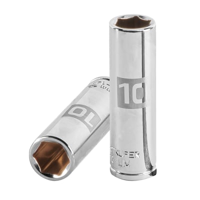 Dado tubular hexagonal encastre 1/4'' de 10 mm Truper
